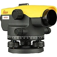 Комплект оптический нивелир Leica NA 324 штатив рейка - 3 в 1 с поверкой