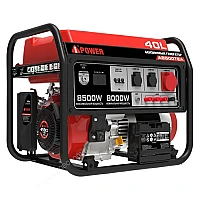 Бензиновый генератор A-iPower A8500TEA в супертихом зимнем кожухе 1400SS RAL 7035 + блок автозапуска A-iPower 400 В, 25 А